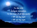 I Lift Up My Eyes -Paul Wilbur Messianic Lyrics.flv