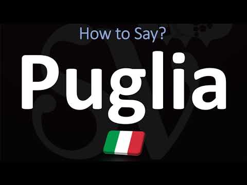 How to Pronounce Puglia? (CORRECTLY)