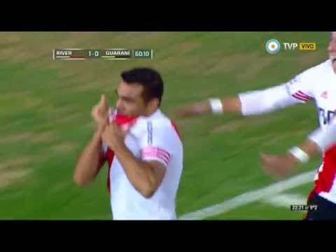 Gol de Mercado. River 1 - Guaraní 0 | Copa Libertadores 2015 - Semifinal (ida)