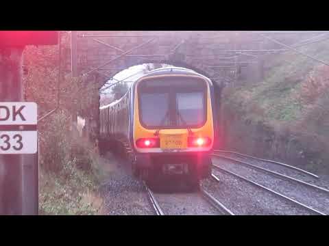 MEGA RARE IE 29000 Class DMU 29425 Stopping At Killiney And Departing Killiney With Horn Abuse !!!!!