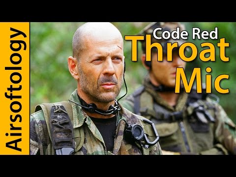 Code Red's ASSAULT Modular Throat Mic Review | Airsoftology