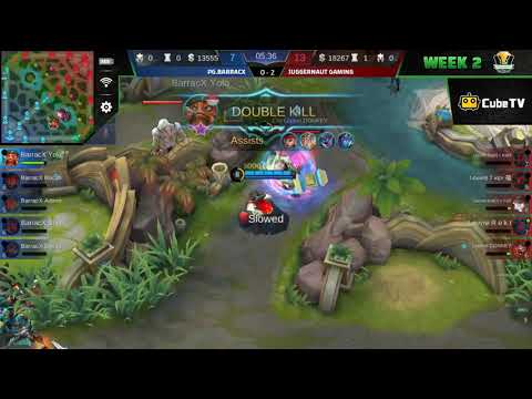 JUGGERNAUT VS PG BARRACX IESPL #TBOF ML Game 3