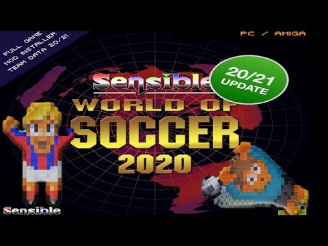 SENSIBLE WORLD OF SOCCER 2021 UPDATE PC  CLASSICS PART 2