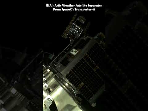 ESA’s Artic Weather Satellite Separates From SpaceX’s Transporter-11