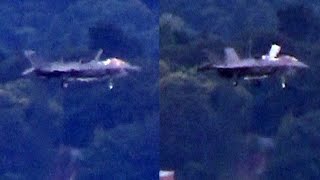 🇺🇸 USMC F-35B Jet Hovers Over Farnborough Airshow