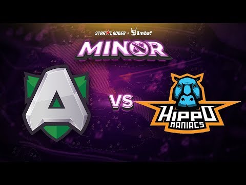 Alliance vs Hippomaniacs Game 2 - SL ImbaTV Minor EU Qualifier: Group Stage