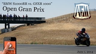 preview picture of video '9.3 BMW S1000RR Racer VS. GSXR1000'