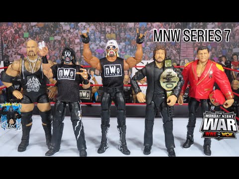 WWE Mattel Monday Night Wars Elite Series 7 Hollywood Hogan, Muta, The King & Albert!  Plus BAF Ted!