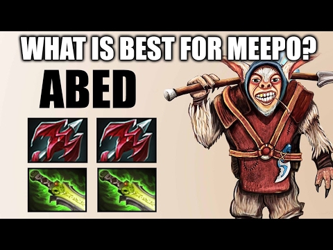 Dota 2 Abed Meepo - What is the best build for meepo?