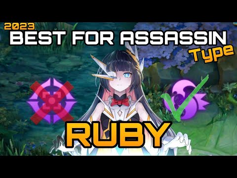 RUBY BEST EMBLEM SET & BUILD 2023 | HAPPY 18K SUBSCRIBERS!!! | ikanji Plays | MOBILE LEGENDS