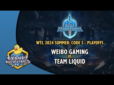 Weibo Gaming vs Team Liquid - World Team League 2024 Summer: Code S Playoffs | SC2 Tournament