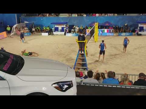Voley playa 2018 Brasil vs Italia