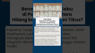 Kapolres Toraja Utara Pastikan Isu 160 Kg Sabu Dimakan Tikus Adalah Hoaks