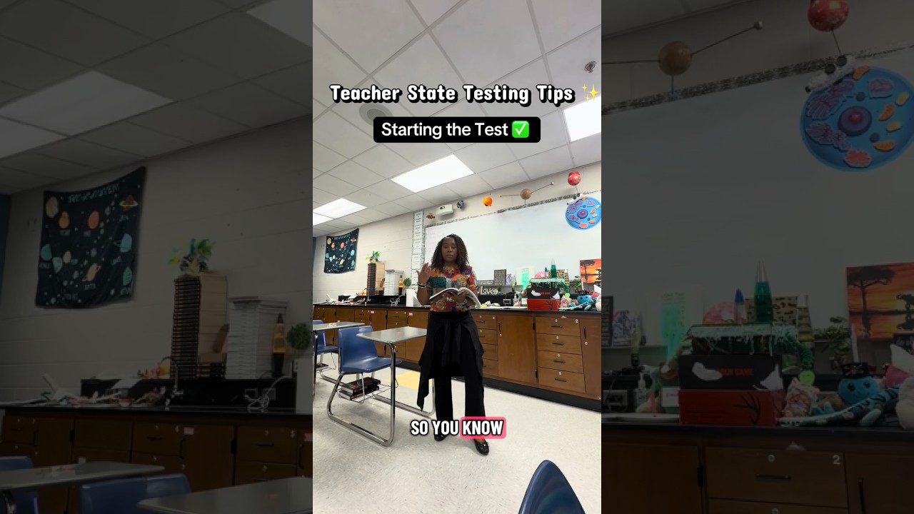 State Testing Tips for First/Second Year Teachers ‼️