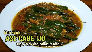 Resep Tumis Cabe Hijau Besar Kecap