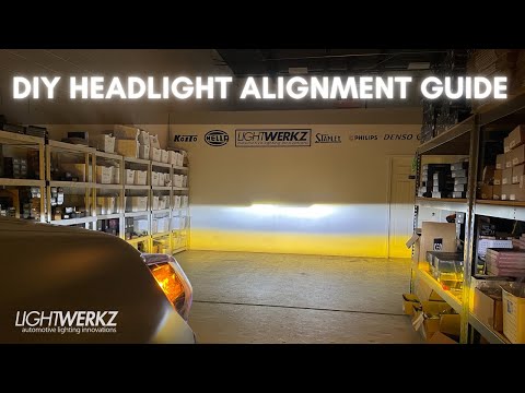 How To Easily Adjust Your Headlights & Fog Lights - DIY Guide