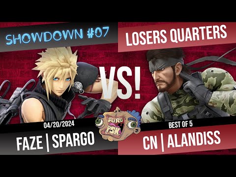 PSKSHOWDOWN 07 - FaZe | Sparg0 (Cloud) Vs. CN | AlanDiss (Snake) L-Top8