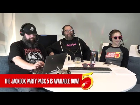 The Jackbox Party Pack 5 Launch Day Marathon Stream! 10.17.18