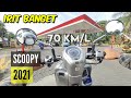 Test Konsumsi BBM Scoopy 2021 Irit Buanget Mantabbb