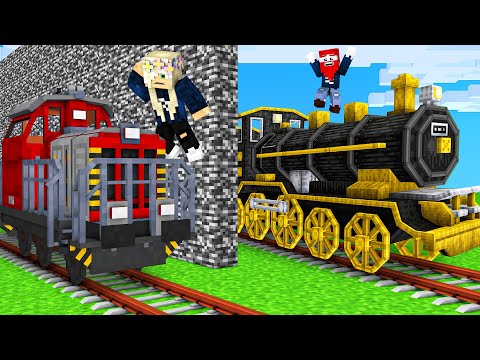 BENX ZUG GEGEN ELINA ZUG in Minecraft!