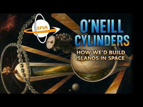 O’Neill Cylinders — How We’d Build Islands in Space