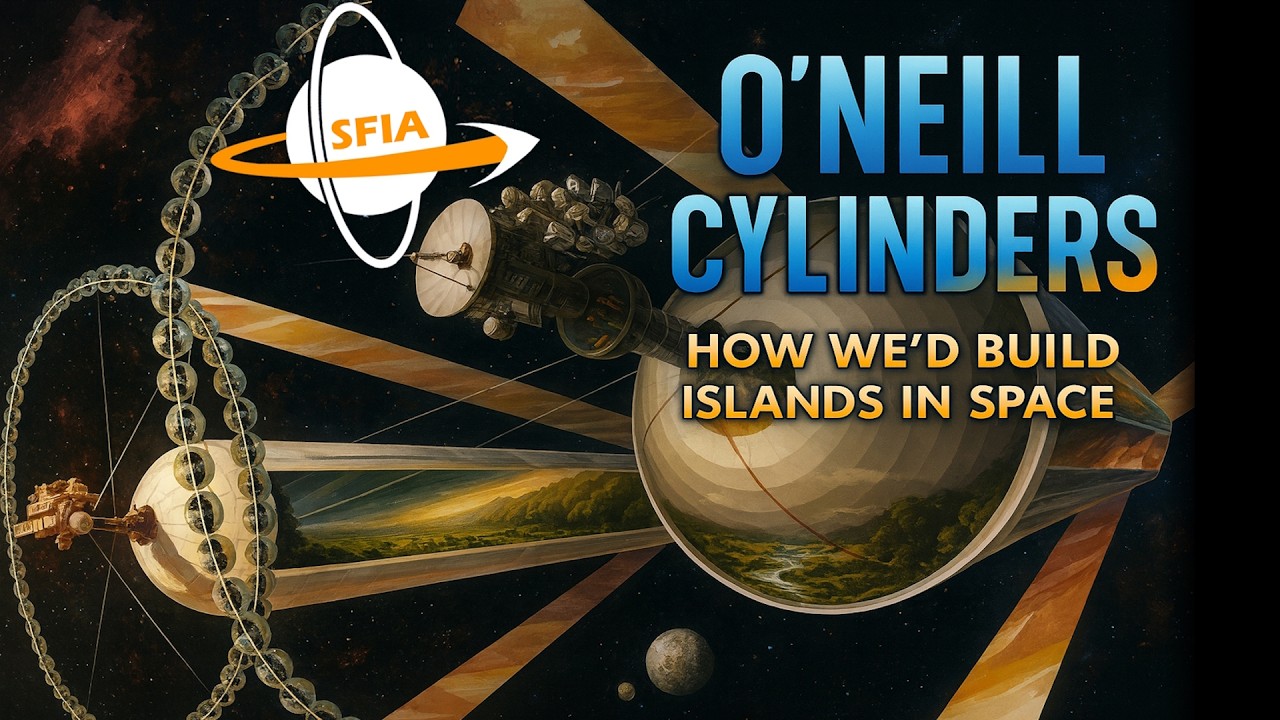 O’Neill Cylinders - How We’d Build Islands in Space