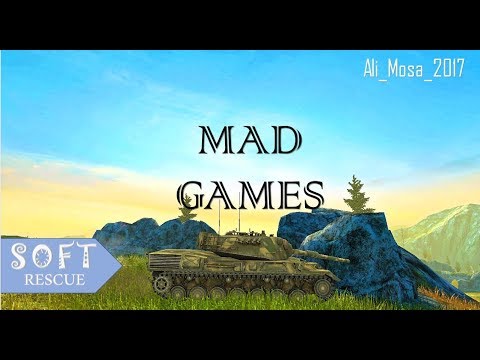 MAD GAME Leopard 1 : 7000 Damage , 5 Frags - WOT BLITZ -