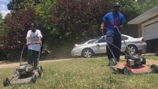 Selfless Student Offers Free Lawn-Mowing For Elderly People and Single Mothers