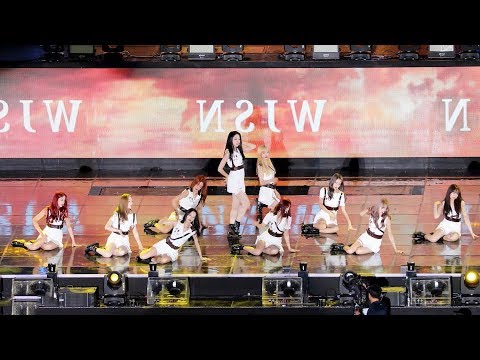 180901 우주소녀(WJSN) - 꿈꾸는 마음으로 (Dream Come True) [인천한류콘] 4K 직캠 by 비몽