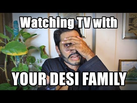 "Watching TV With Your Desi Family" | Danish Ali
