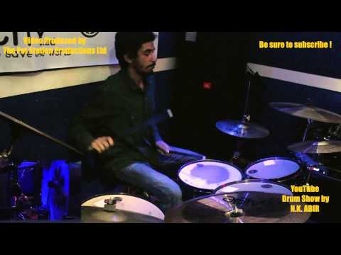 Vibe " Shopnodev " Drum Cover @ YouTube Drum Show by Niaz Kamran Abir