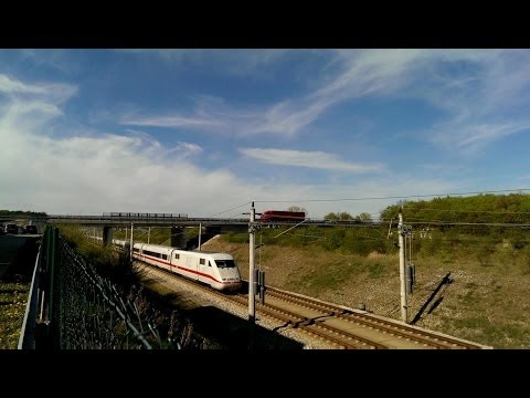 Züge auf der SFS Nürnberg-Ingolstadt #006 - ICE 1