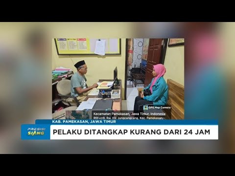 PELAKU PEMBACOKAN DI PAMEKASAN BERHASIL DIAMANKAN
