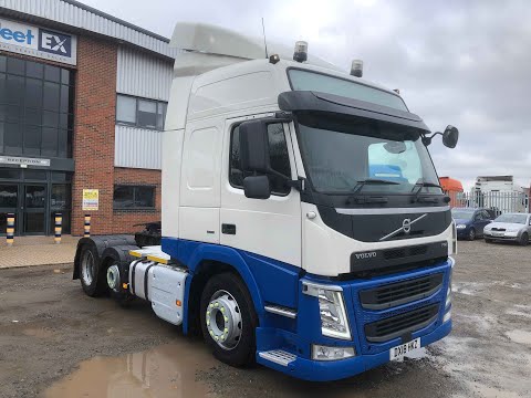 VOLVO FM450 *EURO 6* GLOBETROTTER 6X2 TRACTOR UNIT 2018 - DX18 HKZ