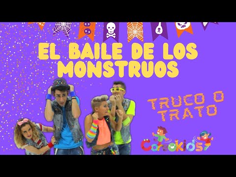 El baile de los monstruos - truco o trato - DIVERPLAY  - CANCIÓN INFANTIL PARA HALLOWEEN
