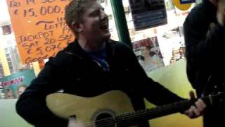Singing in O'Connel St. - Dublin