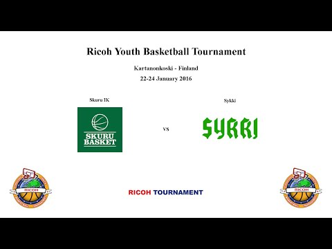 Skuru Basket (P02 Elite) vs Sykki (Finland) - 2016-01-23