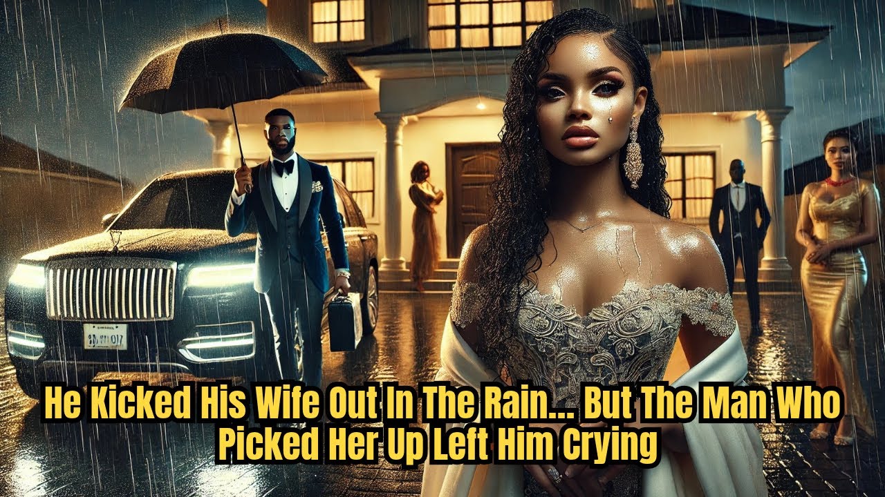He Kicked His Wife Out In The Rain… But The Man Who Picked Her Up Left Him Crying #africanfolktales