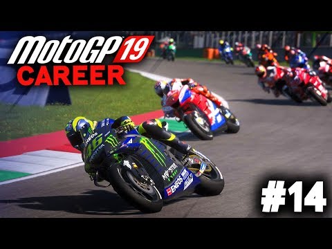 MotoGP 19 Career Mode Gameplay Part 14 - WET RACING! (MotoGP 2019 Game Career Mode PS4 / PC)