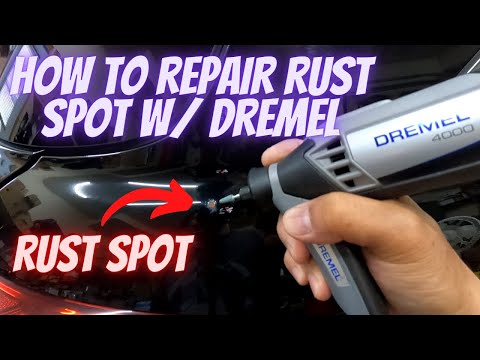 Rust Spot Repair on Car using a DREMEL
