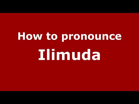 How to pronounce Ilimuda (Indonesia/Indonesian) - PronounceNames.com