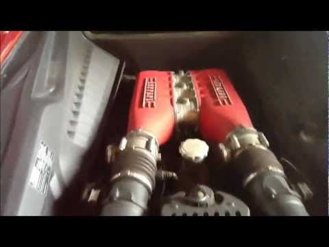 Ferrari 458 Italia with Open Engine COVER and START-UP