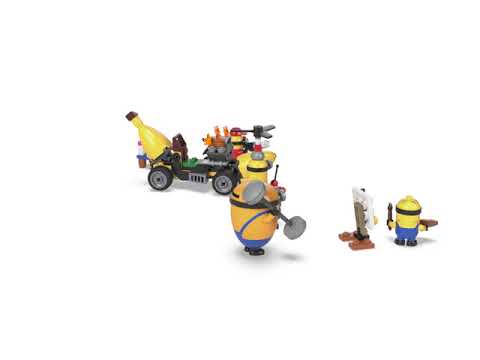 Vidéo LEGO Moi, Moche et Méchant 75580 : Les Minions et la voiture-banane