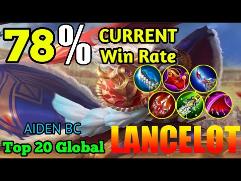 Lancelot New King Fast Hands!! - Top 1 global Lancelot by AIDENBC - Mobile Legends