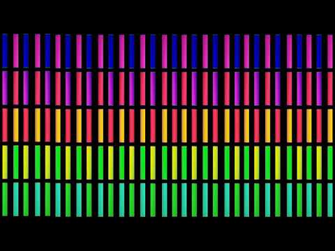 Club Visuals 960 - Color changing  elements VJ loop