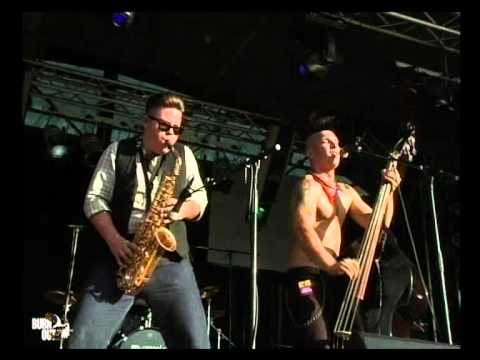 Sir Psyko & his monsters live at Burn Out Music Festival 2008