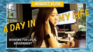 CC/KR) A (WORK) Day in My Life/ 미국 공무원의 하루- 직장인 브이로그: August Vlog | Crystall Cho