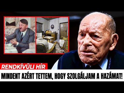 A Tiszt Elrejtette Hitlert | Az Ember Titkos Mentési Terve | Dokumentumfilm