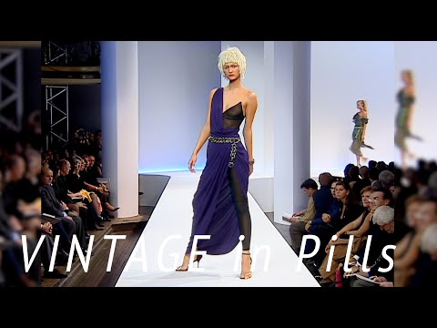 Vintage in Pills THIERRY MUGLER Spring 2001 Paris - Fashion Channel