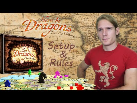 Here Be Dragons Setup and Rules